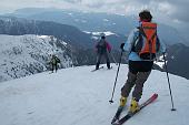 Scialpinistiche con neve molle alla Baita Corte Alta il 18, in Cima Timogno il 24 marzo 2010 -  FOTOGALLERY